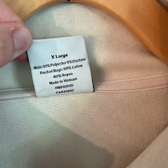 Varley Timberley Half-Zip Midlayer in Cement Marl Size XL - Picture 10 of 10